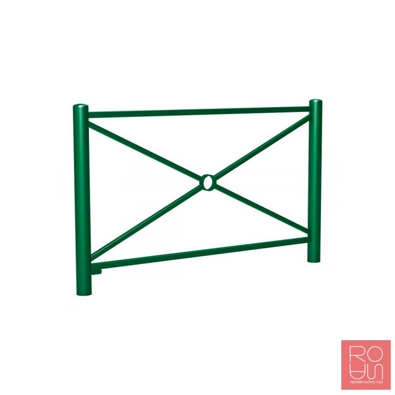 Tanca Carrefour | Disseny Creu Simple i Seguretat Urbana